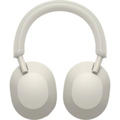 Sony WH-1000XM5 Wireless Headset - Premium Bluetooth Sound for Calls & Music - Sleek Silver & White Design - Varenummer: 4548736